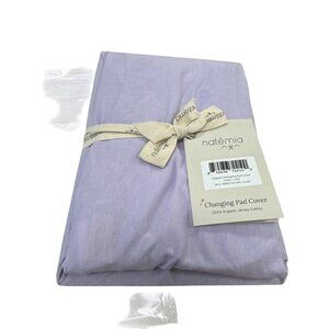 Natemia Lilac Organic Changing Pad Cover 100% Jersey Cotton 32"x17" SKU 7186